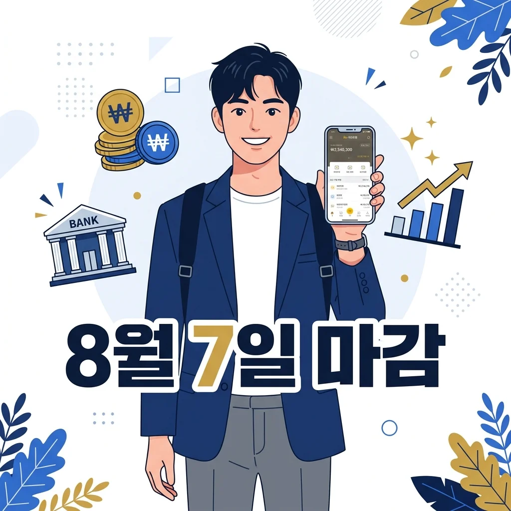 청년미래적금 적격자 8월 7일 전 필수 단계, 지금 바로 확인하세요