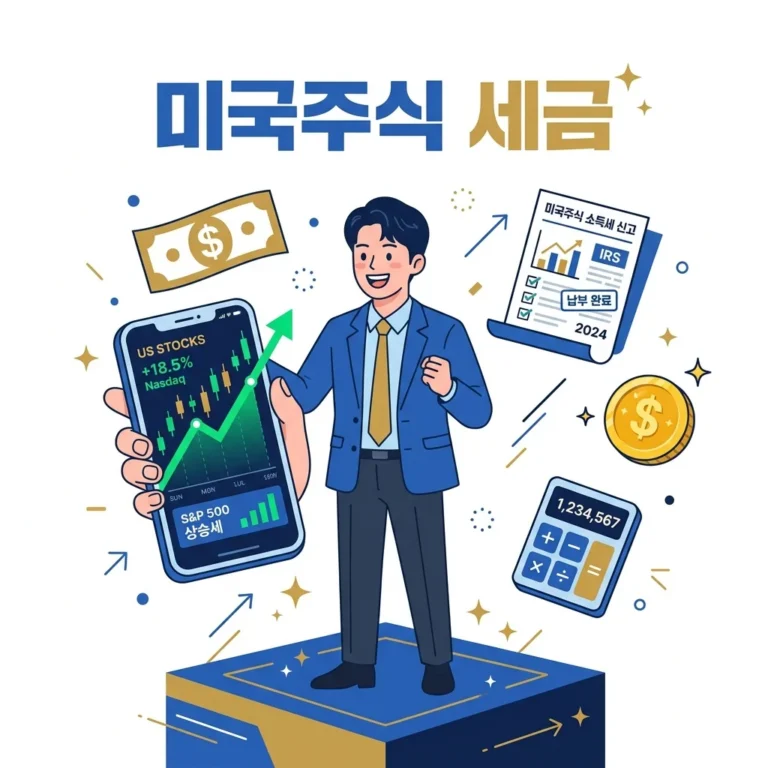 미국주식 세금, 모르면 손해 보는 핵심 정보 총정리