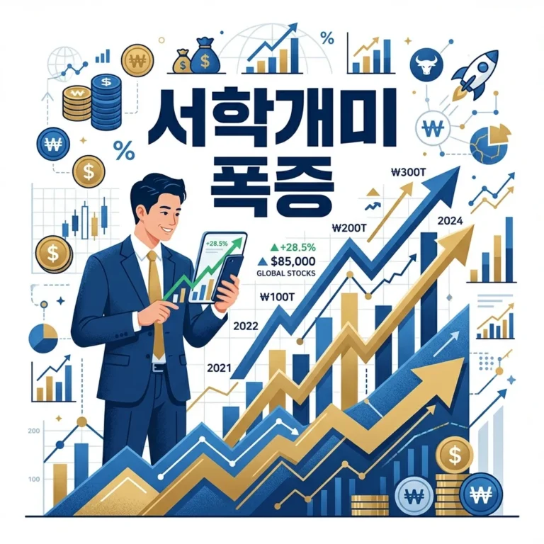 서학개미 이달 순매수 4배 증가, 왜 미국 주식으로 몰릴까?