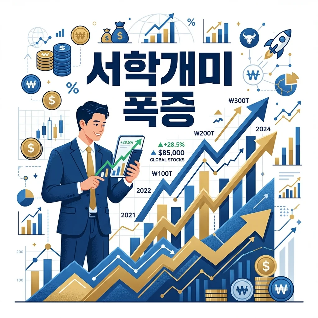 서학개미 이달 순매수 4배 증가, 왜 미국 주식으로 몰릴까?