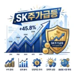 SK 주가 급등과 최태원 회장 1조 자금 조달의 상관관계 분석