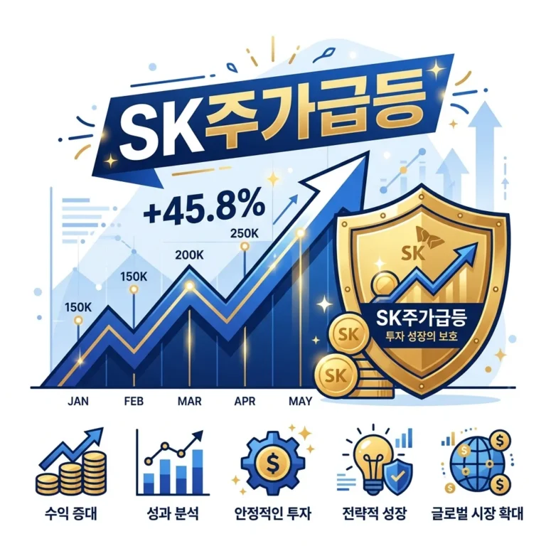 SK 주가 급등과 최태원 회장 1조 자금 조달의 상관관계 분석