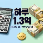 최태원 9440억 지연이자 1.3억, 현금 마련의 모든 것 (2026년 7월)