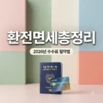 2026 해외여행 환전 방법 및 면세 한도 수수료 절약 총정리