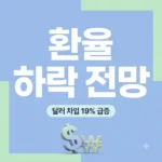 환율 하락 전망 속 달러 차입 19% 급증한 핵심 이유 분석