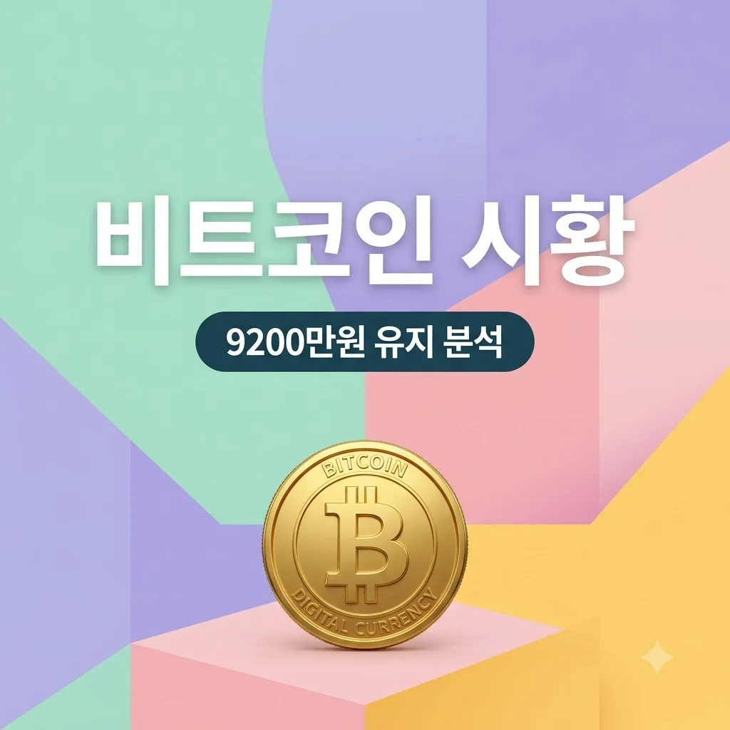 비트코인 9200만원선 안착 시세 전망과 투자 유의사항 정리