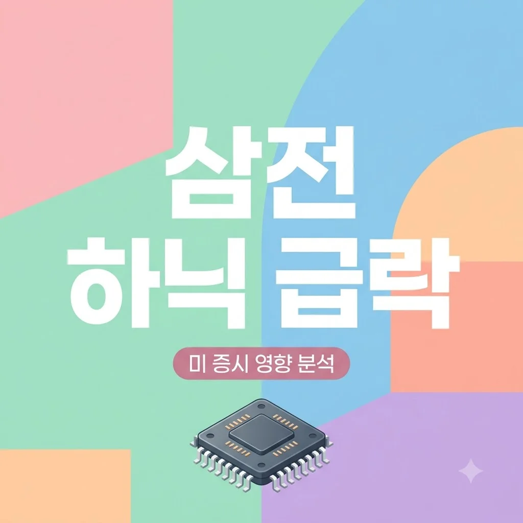 삼전·SK하닉 美 증시 급락 영향 및 반도체주 투자 전망