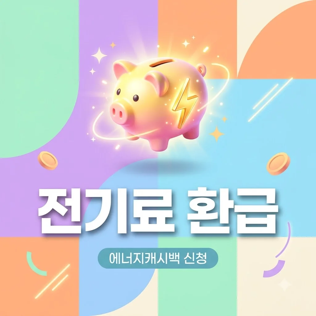 한전 에너지캐시백 신청방법 및 전기료 환급 혜택 총정리