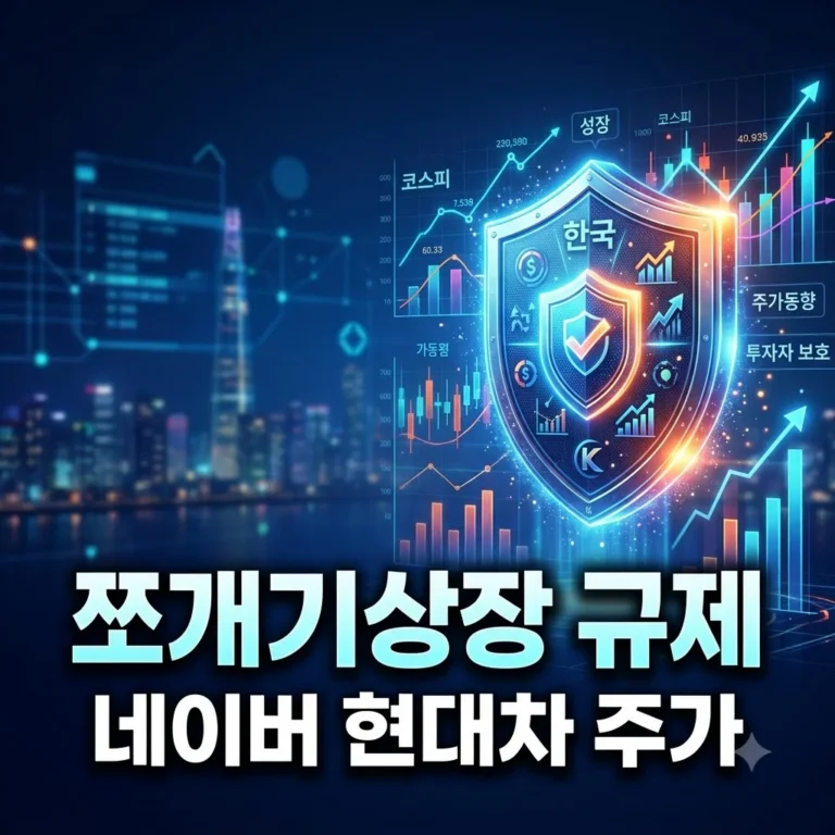 쪼개기 상장 규제 네이버 현대차 파장과 주주 보호 전망