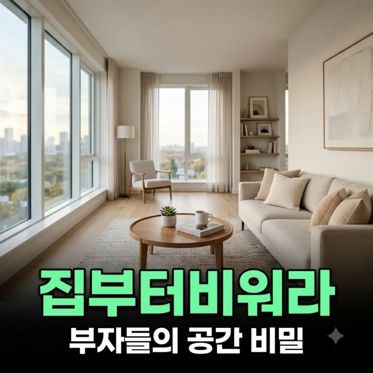 부자들의 집 정리 비밀: 공간 비용 줄이고 부를 부르는 비우기 습관 1 부자들의 집 정리 비밀: 공간 비용 줄이고 부를 부르는 비우기 습관