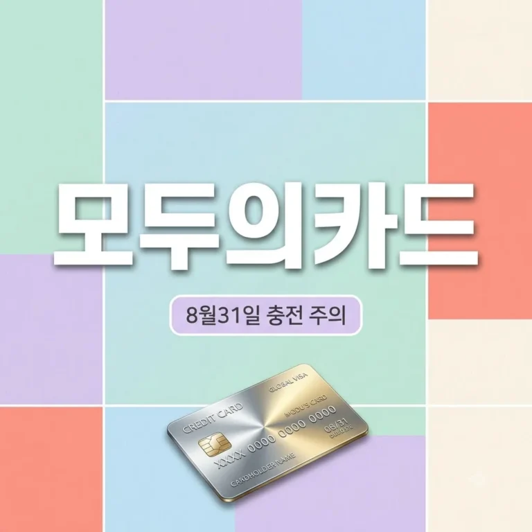 모두의카드 9월 출시! 기후동행카드 8월 31일 충전 주의 및 변경점 총정리 2 모두의카드 9월 출시! 기후동행카드 8월 31일 충전 주의 및 변경점 총정리