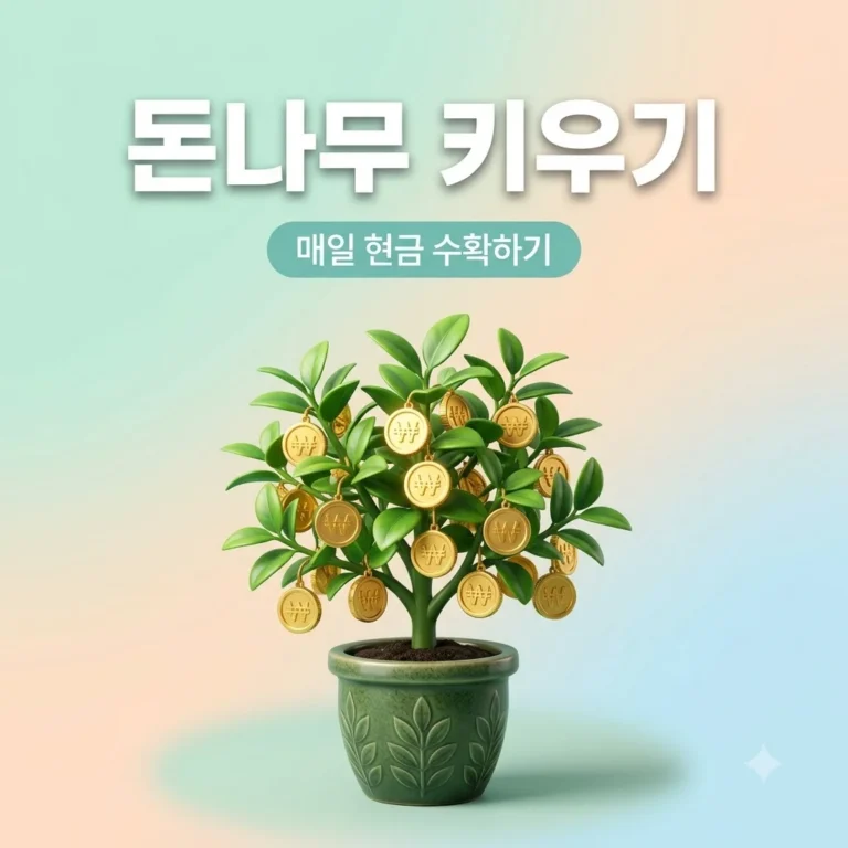 케이뱅크 돈나무 키우기 참여 방법 및 매일 현금 수확 꿀팁 총정리 5 케이뱅크 돈나무 키우기 참여 방법 및 매일 현금 수확 꿀팁 총정리