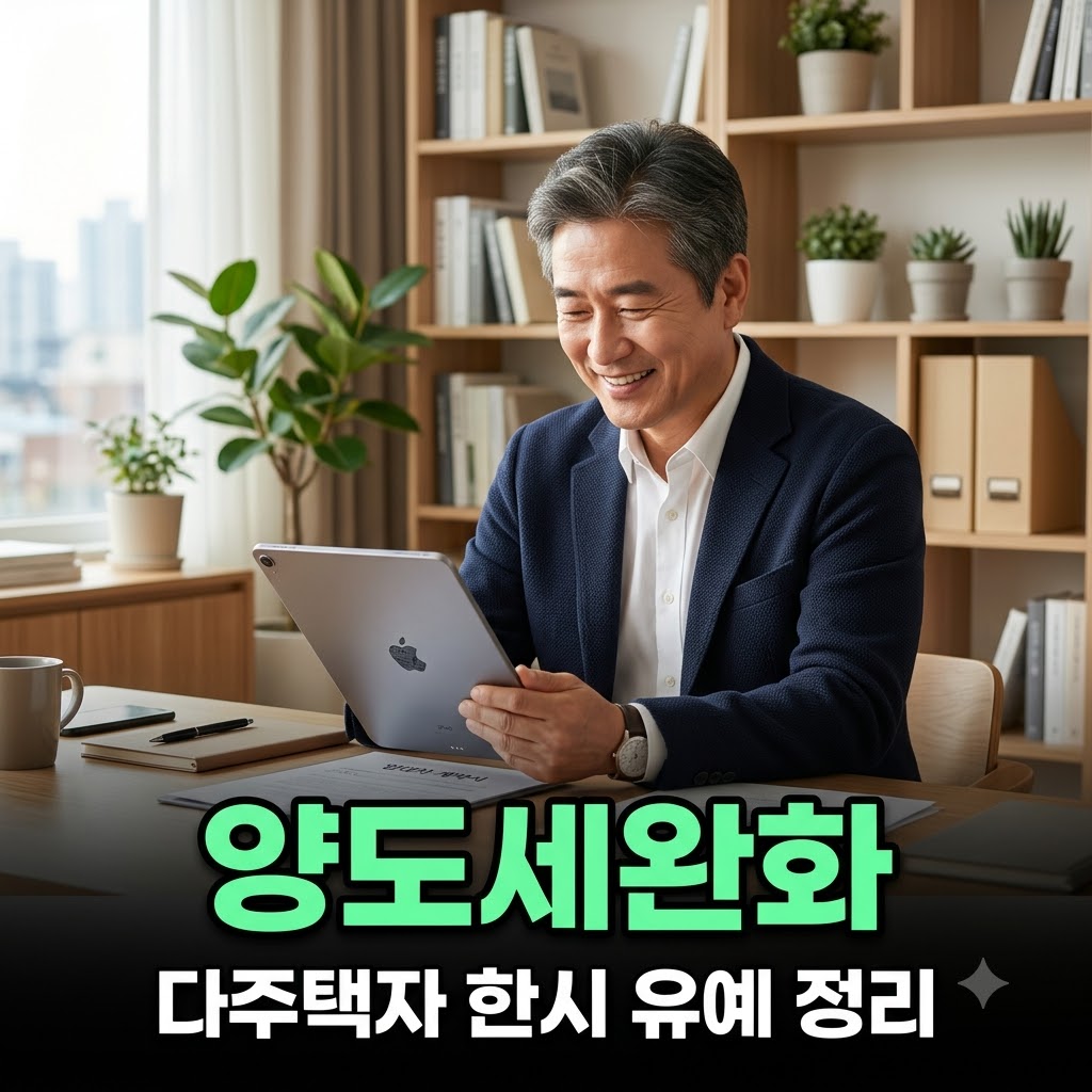 2026 세제개편…다주택 양도세 중과 한시완화 총정리