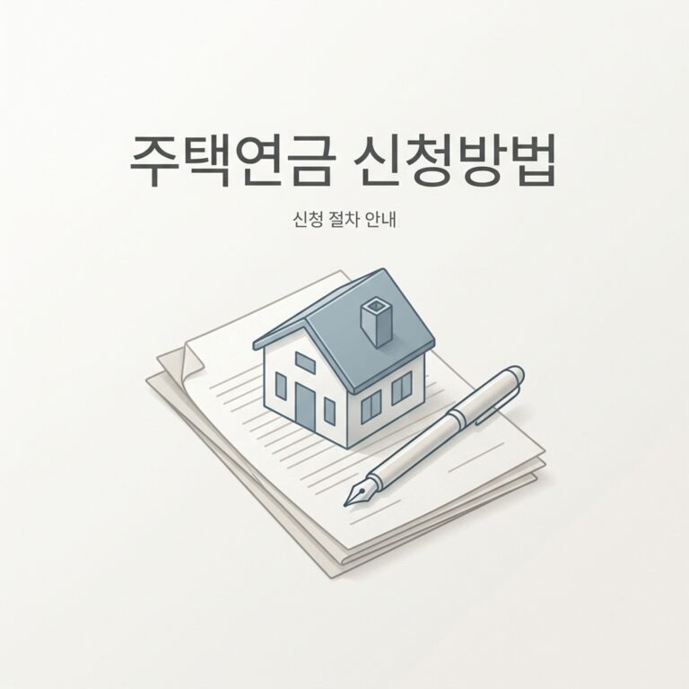 ai thumbnail minimal 주택연금 신청방법 1790614659